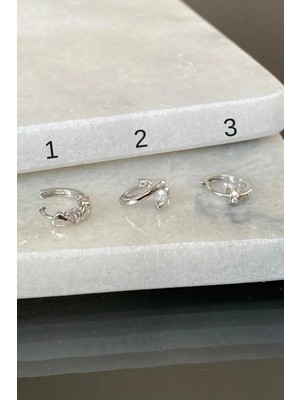 Jaida Moda Kadın 316L Cerrahi Çelik Figürlü Halka Tragus Helix Piercing