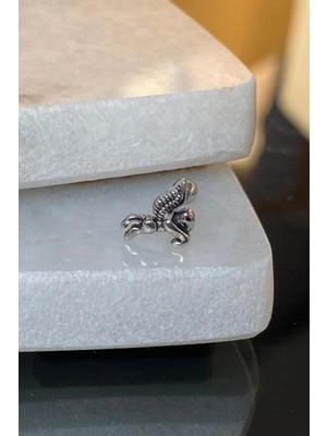 Jaida Moda Kadın 316L Cerrahi Çelik Unicorn Figür Tragus Helix piercing