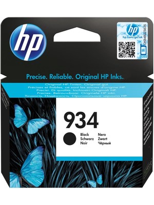 Novis Liora Hp 934 Black Siyah Kartuş C2P19AE