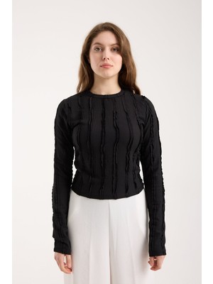 Modazeyosh Kadın Dokulu Bluz