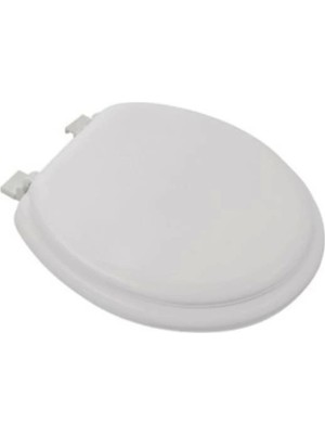 Feyza Design Yumuşak Süngerli Ergonomik Beyaz Renk Klozet Kapağı
