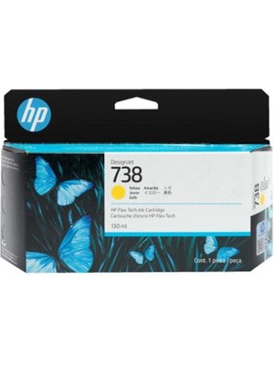 Novis Liora Hp 738 Yellow Sarı 130ML Plotter Kartuşu 498N7A