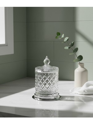 Feyza Design Parlak ve Şık Pamuklu Kristal Yüzük, Zarif Takı Aksesuarı