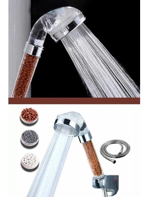 Feyza Design Su Tasarruflu Boncuklu Duş Başlığı, Temiz ve Verimli Duş Deneyimi