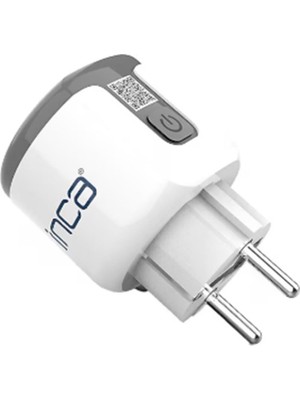 MK Beykoz Inca IWA-283 16A Bluetooth Wi-Fi Akım Korumalı Akıllı Priz (Zamanlama,geri Sayım,sesle Kontrol,güç)