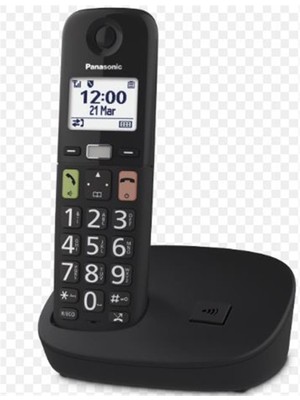 MK Beykoz Panasonic KX-TGU110 Siyah Telsiz Dect Telefon