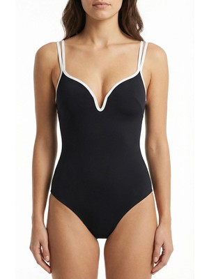 Penti Siyah Beluga Push Up Destekli Mayo