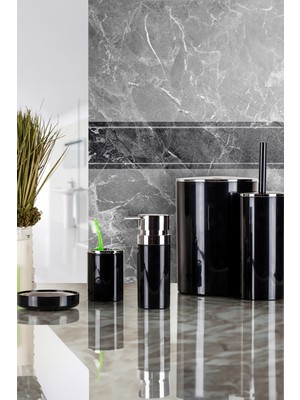 Feyza Design Şık Siyah Banyo Seti ile Evinize Zarif Dokunuş