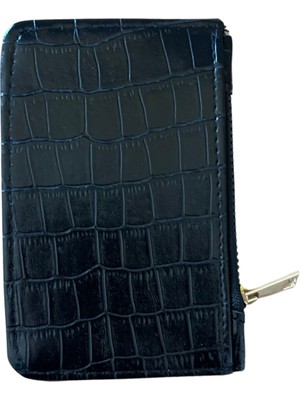 No35 Kadın Şık Tasarım Kartlık-Siyah