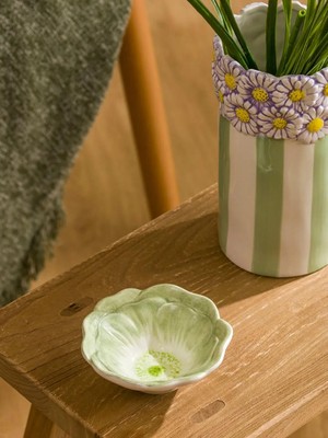 LC Waikiki Çiçek Figürlü Seramik Kase 11 cm  (S6)