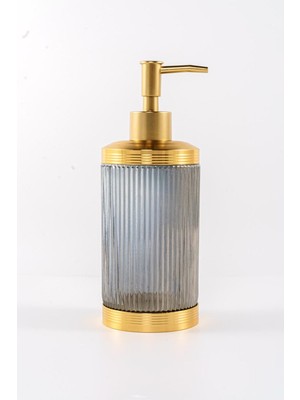 Feyza Design Şık Altın Renkli Sıvı Sabunluk, Modern ve Zarif Tasarım