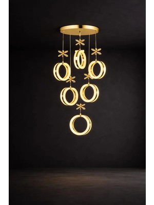 ALYA6LIGOLD Avize Salonoturma Odası Avize