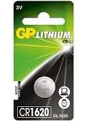 MK Beykoz Gp CR1620-U1 3V Lityum Düğme Pil Tekli Paket