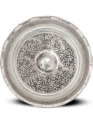 Feyza Design El Işleme Bakır Maraşlı Kurnacı Hamam Tası 18 Cm, Şık ve Dayanıklı