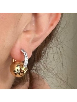 Theory Jewelry Sphere In Round Küpe