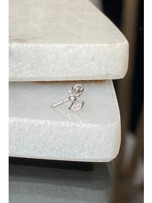 Jaida Moda Kadın 316L Cerrahi Çelik Balta Figür Tragus Helix piercing