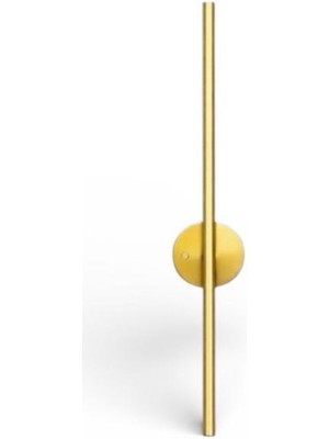 Elizim Home Lighting Çubuk Gold Ledli Pilli Aplik