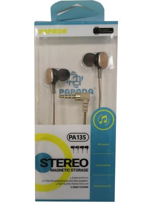 Novis Liora Megatech Papada PA135 Gold Renk Mikrofonlu Kulaklık