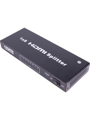 Novis Liora Vcom DD418A 1-8 Port 1.4V 3D Metal HDMI Splitter