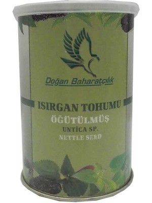 Isırgan Tohumu Doğal Öğütülmüş Toz 150 gr Teneke Kutu