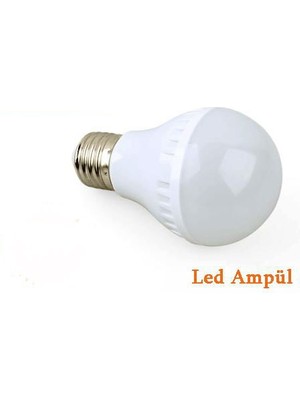 15W Enerji Tasarruflu LED Ampul ( 3 Adet )