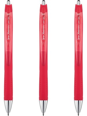 Xberry Jel Kalem 07MM Yuvarlak Uc Krm 02 3lu Set