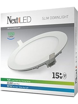 15W-SLY Beyaz LED Slim Ampul