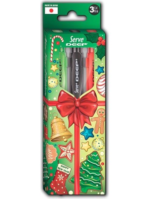 Deep Mekanık Kur Kalem Yılbası Kutusu Set C