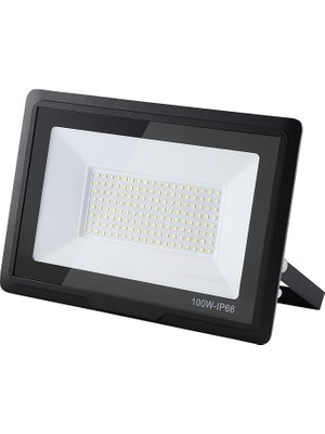 Projektör 30W-400W, Enerji Tasarruflu, Suya Dayanıklı, Uzun Ömürlü Aydınlatma, Bahçe, Dış Mekan, Endüstriyel Kullanım Için (100W)