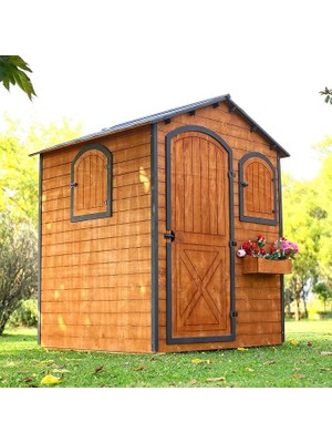 Ahşap Bahçe Deposu (Depolama Evi)