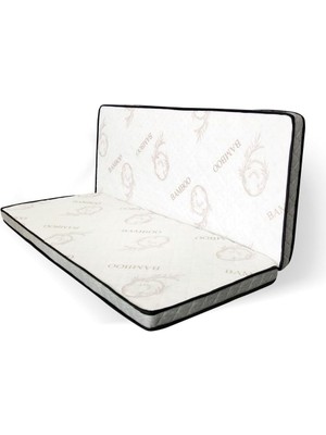 Hemnes Uyumlu Katlanır Ortopedik Bamboo Sünger Yatak 160X200