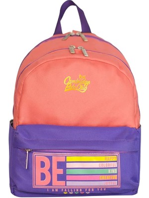 Polo Club Be Happy Ön Cepli Unisex Çocuk Anaokulu Çantası Fuşya