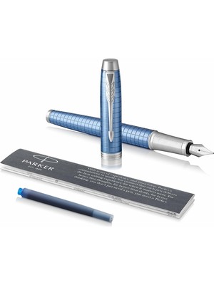 Hype Store Parker Im Premium Mavi Dolma Kalem, Orta Kalınlıkta Uç, Mavi Mürekkep (1931689)