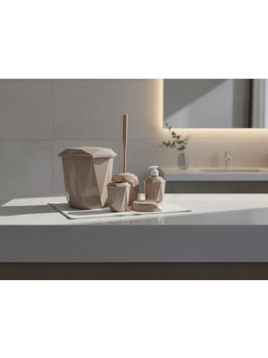 Feyza Design 5'li Banyo Seti, Rahat ve Şık Temizlik Deneyimi Için Ideal