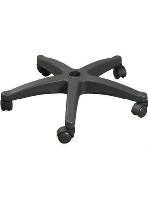 Ofis Büro Çalışma Sandalye Koltuk Için Tekerlekli Döner Yıldız Ayak Üniversal Plastik