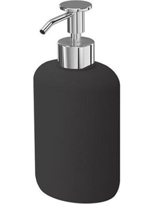 Feyza Design Koyu Gri Şık Sıvı Sabunluk, Modern ve Kullanışlı Tasarım