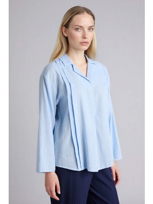 DeFacto Relax Fit Uzun Kollu Bluz G8785AX26SP