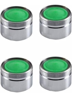 4 Adet Batarya Ucu - Su Tasarruf Ucu - Perlatör - Dış Dişli Perlatör