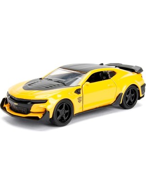 253112001, Transformers Bumblebee Oyuncak Araba, Die-Cast( Metal ), 1:32 Ölçek, Açılabilir Kapılar, Transformers Bumblebee Car