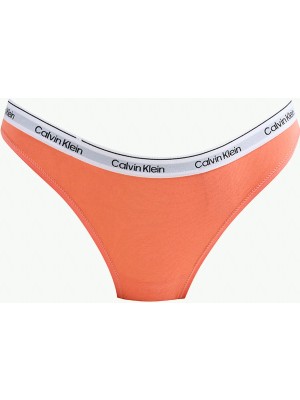 Calvin Klein Turuncu Kadın Tanga 000QD5043E Ck Women