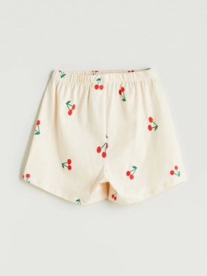 Lc Waikiki Yeni Sezon Beli Lastikli Kız Çocuk Pijama Şort