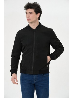 Pique TEKER26 Erkek Mont Ribana Detaylı Erkek Mont