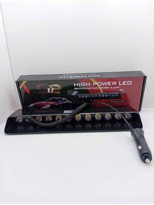 S12 High Power LED Çakar Lamba – Çok Fonksiyonlu