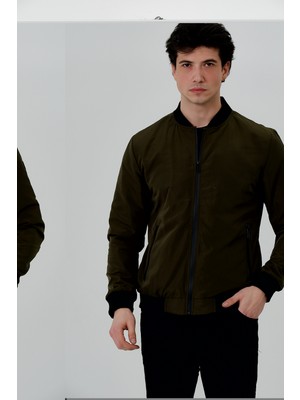 Pique TEKER26 Erkek Mont Ribana Detaylı Erkek Mont