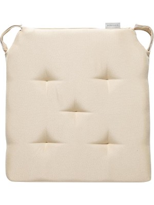 Sandalye Minderi Bej 40 x 40 x 4 cm