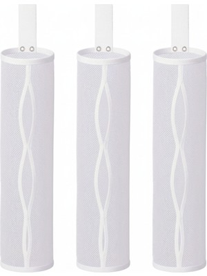 Feyza Design 3'lü Dolap Içi Asılabilir File Çamaşır Saklama Seti