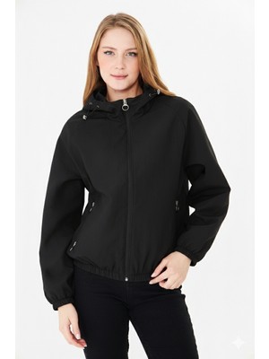 Pique GAYE26 Kadın Yağmurluk Kapüşonlu Kadın Yağmurluk