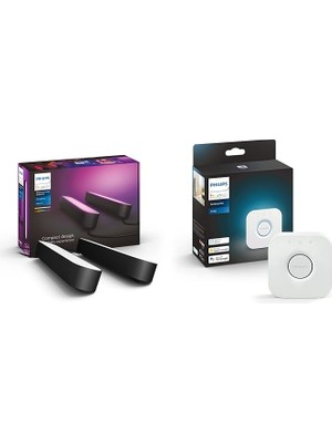 Hue Wca Play 2'li, Akıllı LED Aydınlatma, Özel Ekopaket Başlangıç Seti