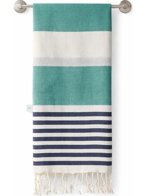AQUATOLIA Harput Peştemal -  Pamuk- 100 x 180 cm- Peştemal- Plaj Havlusu- Çizgili Desen