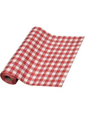 At Kırmızı Kağıt Masa Örtüsü 24 Metre 16 Yaprak